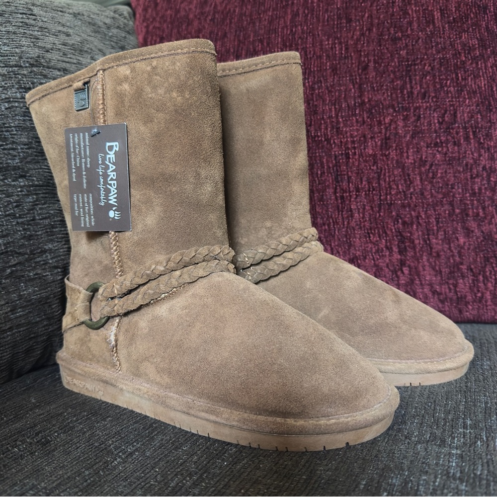 BEARPAW Women’s Adele Snow Fur Boot